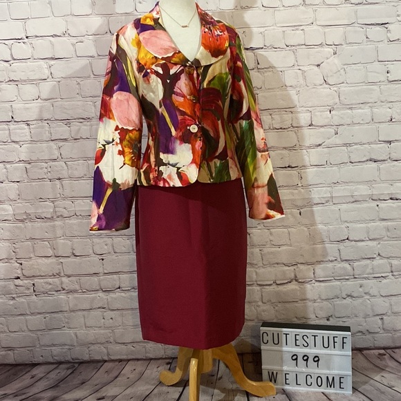 Melanie Lyne party midi skirt size 8 - Picture 2 of 4